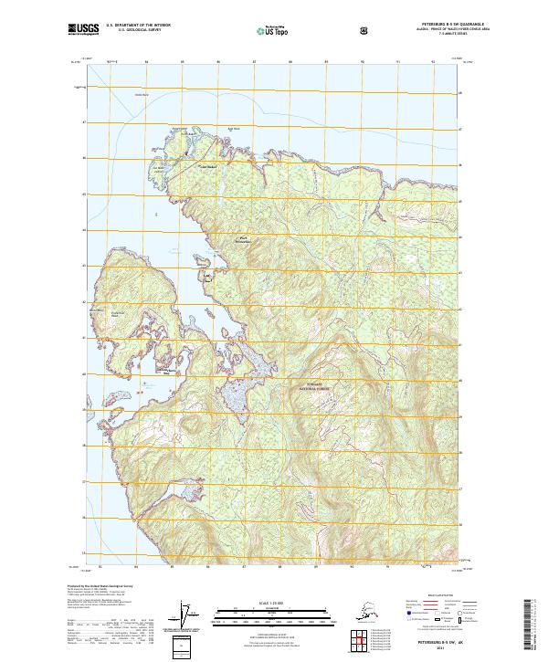 USGS Topographic Map – Petersburg B-5 SW