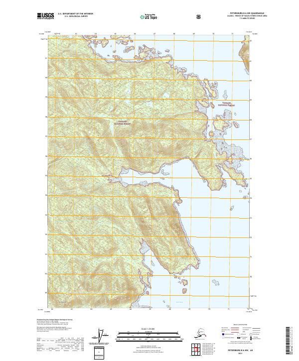 USGS Topographic Map – Petersburg B-6 NW