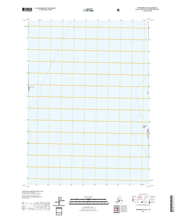 USGS Topographic Map – Petersburg B-6 SE
