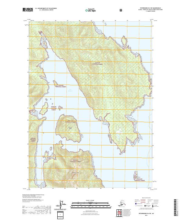 USGS Topographic Map – Petersburg B-6 SW