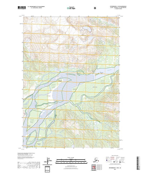 USGS Topographic Map – Petersburg C-1 NW