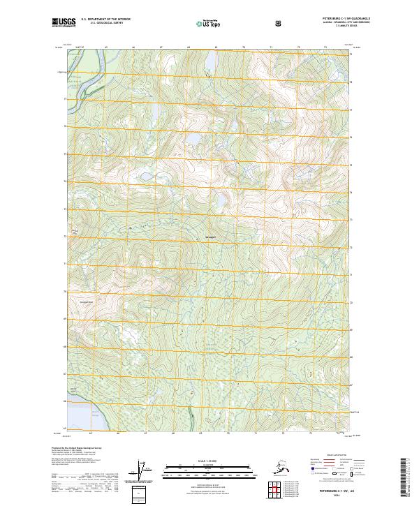 USGS Topographic Map – Petersburg C-1 SW