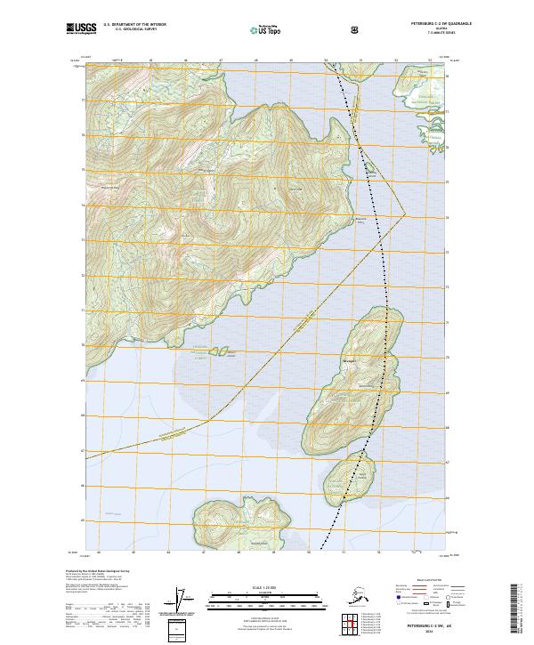 USGS Topographic Map – Petersburg C-2 SW