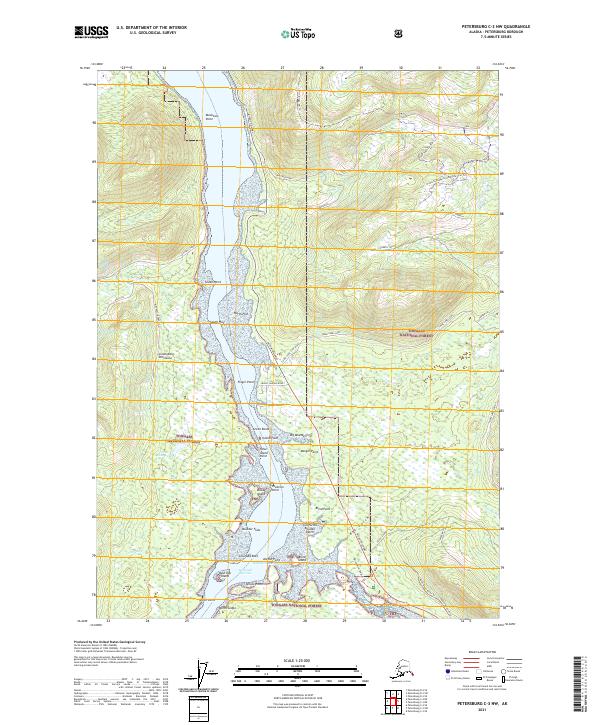 USGS Topographic Map – Petersburg C-3 NW