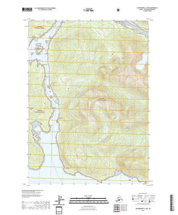 USGS Topographic Map – Petersburg C-3 SW