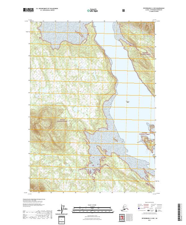 USGS Topographic Map – Petersburg C-4 NW