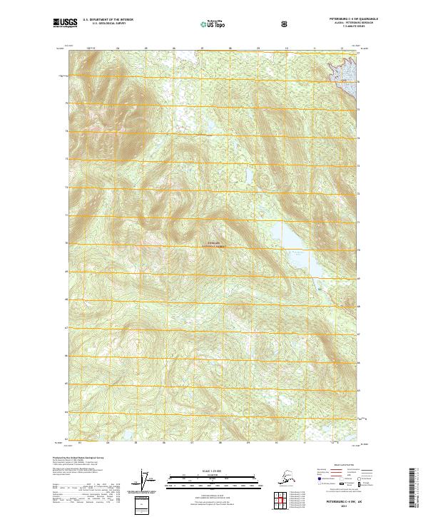 USGS Topographic Map – Petersburg C-4 SW