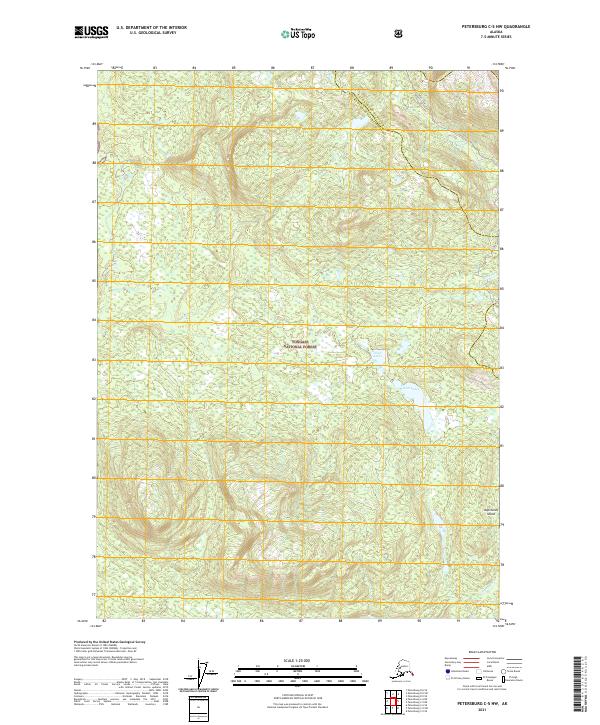 USGS Topographic Map – Petersburg C-5 NW