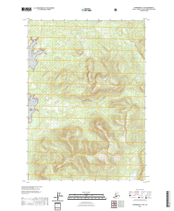 USGS Topographic Map – Petersburg C-5 SW
