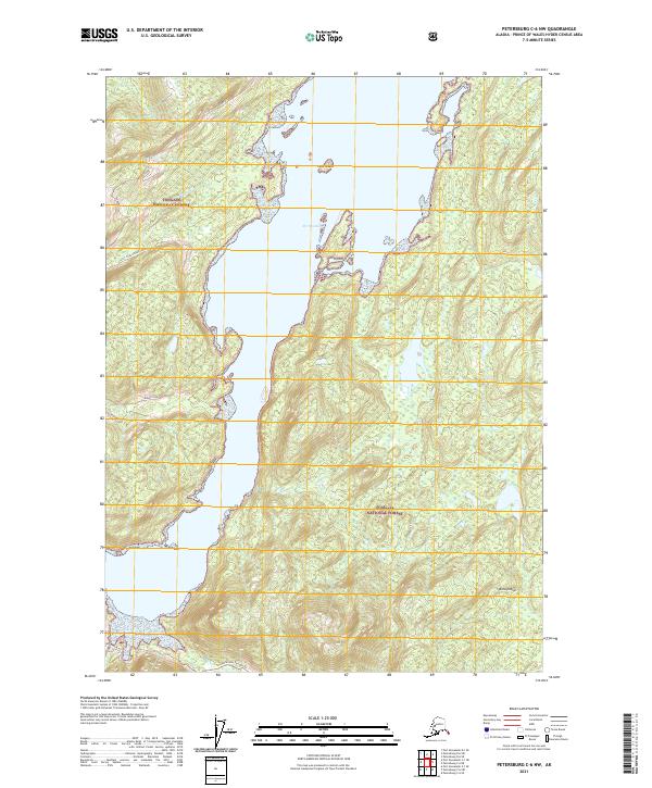 USGS Topographic Map – Petersburg C-6 NW