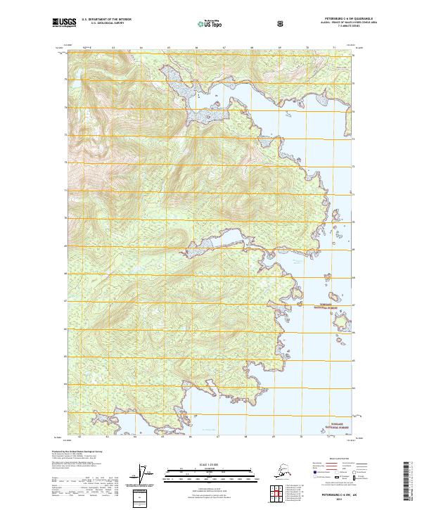 USGS Topographic Map – Petersburg C-6 SW