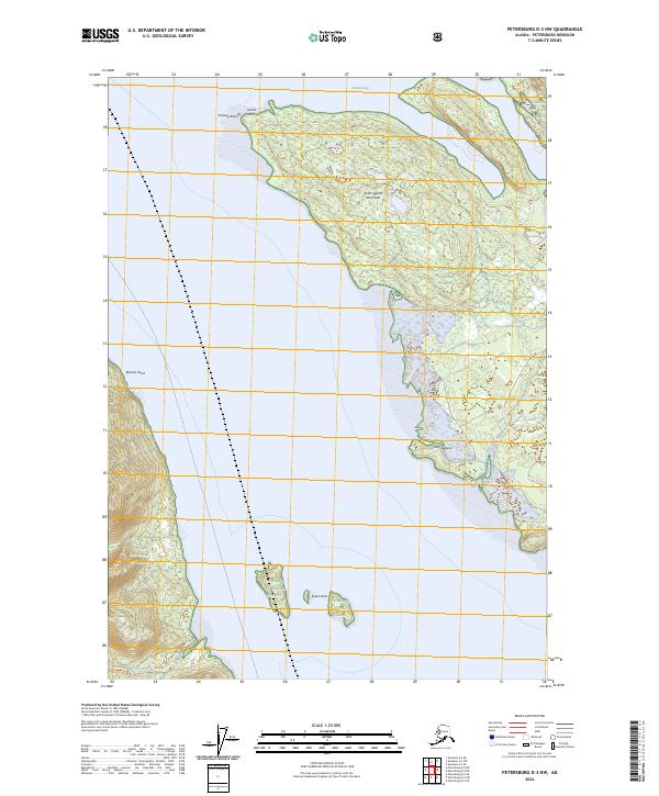 USGS Topographic Map – Petersburg D-3 NW