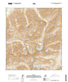 2017 Map of Philip Smith Mountains A-5 NW, 2017 Print