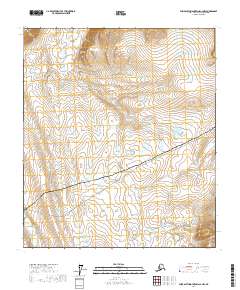 2017 Map of Philip Smith Mountains C-4 NW, 2017 Print