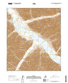 2017 Map of Philip Smith Mountains D-1 NE, 2017 Print