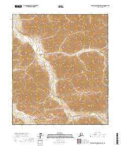 2017 Map of Philip Smith Mountains D-2 NE, 2017 Print