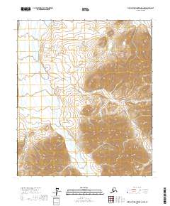 2017 Map of Philip Smith Mountains D-2 NW, 2017 Print