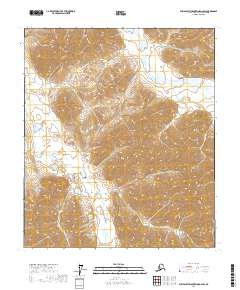 2017 Map of Philip Smith Mountains D-2 SW, 2017 Print
