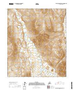 2017 Map of Philip Smith Mountains D-3 NE, 2017 Print