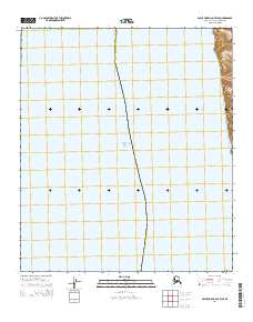 2014 Map of Point Hope D-2 OE W SE, 2014 Print