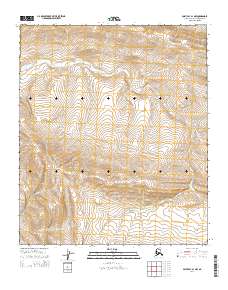 2014 Map of Point Lay A-1 NW, 2014 Print