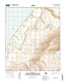 2014 Map of Point Lay A-3 NE, 2014 Print