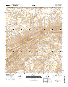 2014 Map of Point Lay A-3 SE, 2014 Print
