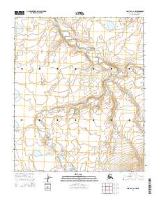 2014 Map of Point Lay B-1 NW, 2014 Print