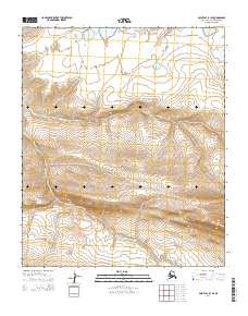 2014 Map of Point Lay B-1 SE, 2014 Print