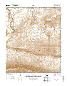 2014 Map of Point Lay B-1 SW, 2014 Print