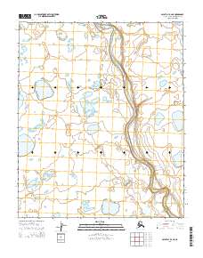 2014 Map of Point Lay B-2 NE, 2014 Print