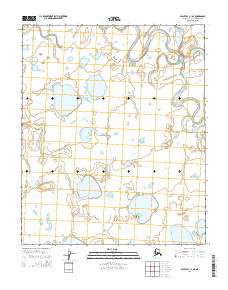 2014 Map of Point Lay C-1 NE, 2014 Print