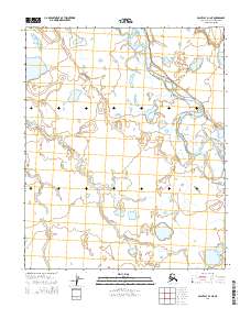 2014 Map of Point Lay D-1 NE, 2014 Print