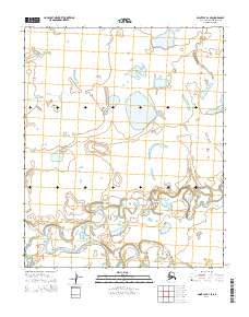 2014 Map of Point Lay D-1 SE, 2014 Print