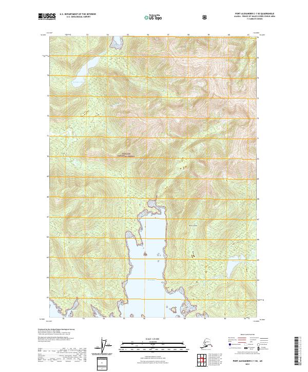 USGS Topographic Map – Port Alexander C-1 SE