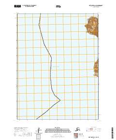 USGS Topographic Map – Port Moller A-1 SW