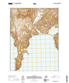 USGS Topographic Map – Port Moller A-3 NE