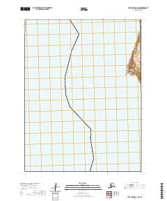 USGS Topographic Map – Port Moller A-3 NW