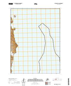 USGS Topographic Map – Port Moller B-1 SW
