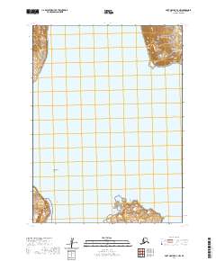 USGS Topographic Map – Port Moller B-2 NW