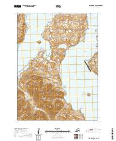 USGS Topographic Map – Port Moller B-2 SW
