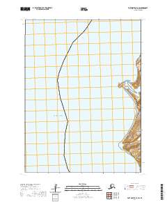 USGS Topographic Map – Port Moller B-3 SW