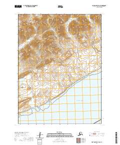 USGS Topographic Map – Port Moller B-4 NE