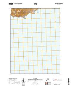 USGS Topographic Map – Port Moller B-5 SE