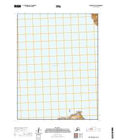 USGS Topographic Map – Port Moller B-5 SW