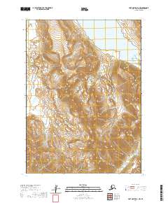2020 Map of Port Moller D-1 NW, 2020 Print