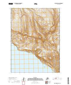 USGS Topographic Map – Port Moller D-2 NE