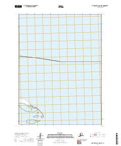 2020 Map of Port Moller D-3 OE N SE, 2020 Print