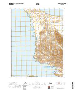 USGS Topographic Map – Port Moller D-3 SE