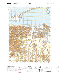 USGS Topographic Map – Port Moller D-4 NW